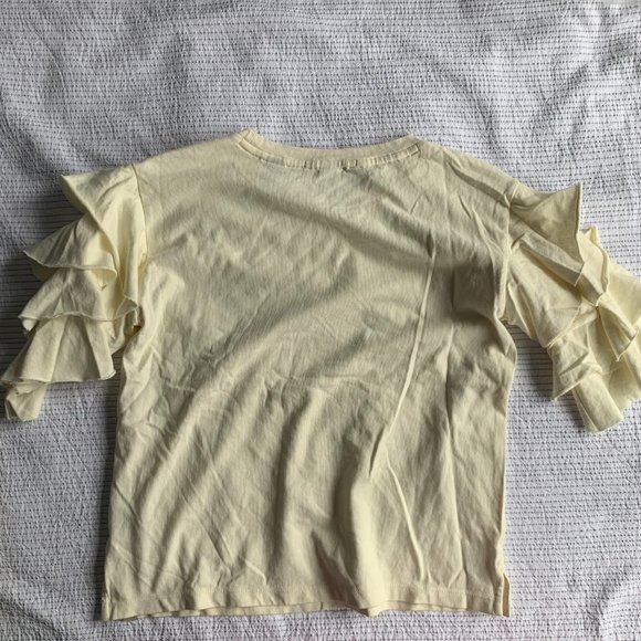 Scotch & Soda Ruffle Sleeve Shirt - Picture 5 of 5